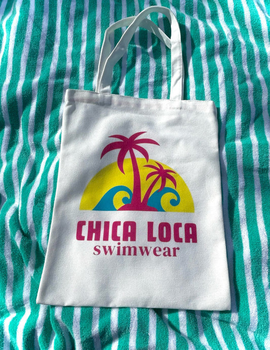 CHICA LOCA swimwear tote bag