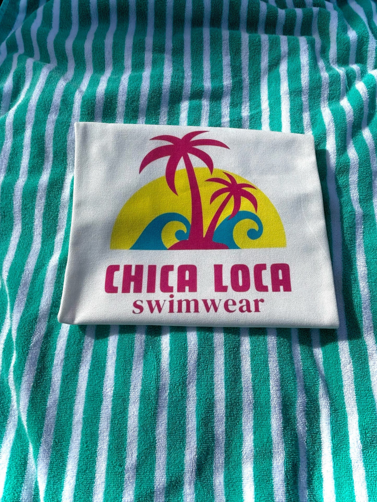 CHICA LOCA swimwear tote bag