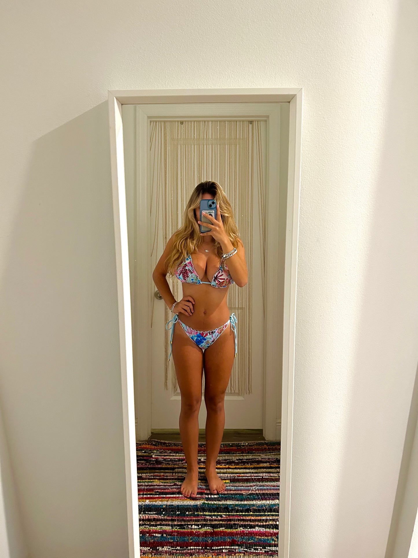 Blue Blossom Bikini